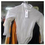 JB BLOOMER WHITE BODY SUITS