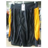 AND 1 BLACK/ORANGE SHORTS