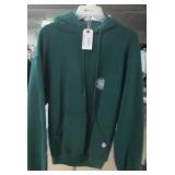 RUSSELL HOODS DK GREEN