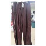 MAROON WIND PANTS