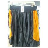 AND 1 BLACK/ORANGE SHORTS
