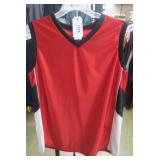 AUGUSTA SLEEVELESS JERSEYS WHITE SHORTS