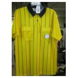 KWIK GOAL REFEREE SHIRT GOLD