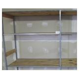 WOODEN SHELVES DISASSEMBLED