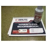 BRUTE WRESTLING SCOREBOOK/MAT CLEAN