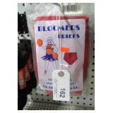 JB BLOOMERS RED CHEER BRIEFS