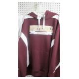 WHITEHALL HOOD MAROON
