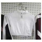 JB BLOOMERS CROP TOP WHITE