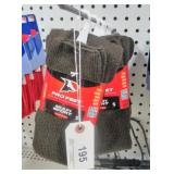 PRO FEET BROWN SOCKS