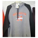 JERZEE GREY/BLACK NORTHAMPTON HOODIE