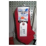 TWIN CITY RED LOGO ROLL SOCK