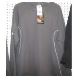 MAJESTIC GRAPHITE DRY FIT CREW