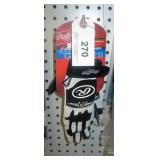 RAWLINGS BATTING GLOVES BLACK NAVY