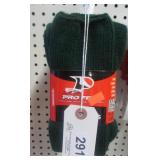 PRO FEET DARK GREEN SOCKS