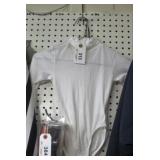 JB BLOOMERS WHITE BODYSUIT