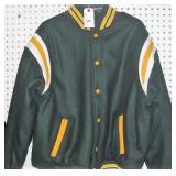 RENNOC DARK GREEN WOOL JACKET