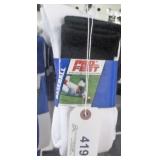 TWIN CITY 2 IN 1 BLACK SOCKS