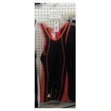 BRUTE WRESTLING SINGLET BLK/ORANGE