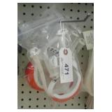 SCHUTT CHINSTRAP ADULT ORANGE/WHITE