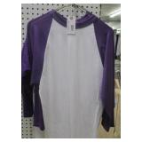 SOFFEE 3/4 SLEEVE PURPLE UNDERSHIRT