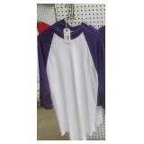 SOFFEE 3/4 SLEEVE PURPLE UNDERSHIRT