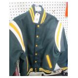 RENNOC DARK GREEN WOOL JACKET