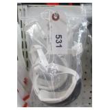 SCHUTT CHIN STRAPS BLACK/WHITE