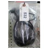 SCHUTT CHIN STRAPS BLACK/BLACK