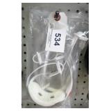 SCHUTT CHIN STRAPS RED/WHITE