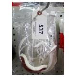 SCHUTT CHIN STRAPS RED/WHITE