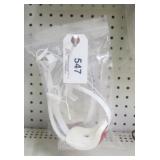 SCHUTT CHIN STRAPS RED/WHITE