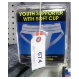 ADAMS YOUTH SUPPORTER SOFT CUP