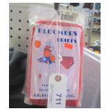 JB BLOOMERS RED CHEER BRIEFS