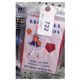 JB BLOOMERS RED CHEER BRIEFS