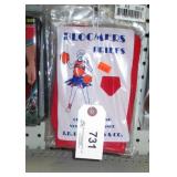 JB BLOOMERS RED CHEER BRIEFS