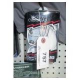 ADAMS WHITE CHIN STRAPS