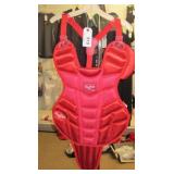 RAWLINGS CHEST PROTECTOR RED