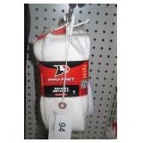 PRO FEET WHITE SOCKS