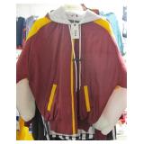 RENNOC MAROON/GOLD FULL ZIP