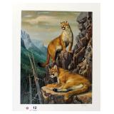 "High Country Cats" by R.C. Kray #912/950