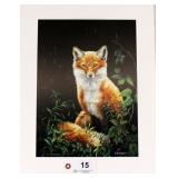 "Foxy" by Susan Sponenberg #521/600