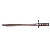 U.S. WWI Model 1917 Remington bayonet w/flaming