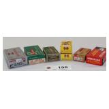 4 boxes .25 auto (2) Western 50 gr. F.M.C.H.P.,