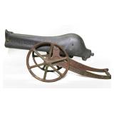 Young  American "Rapid Fire Gun" cast iron toy