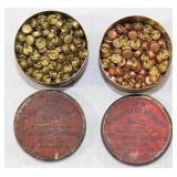 2 tins 250 Winchester Primers No.2 Patent Oct. 1st