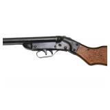 Daisy Mfg. Co. Plymouth Mich. dbl. barrel cork/pop