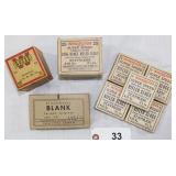 Lot containing great old boxes full of ammo to