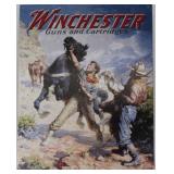 Winchester Guns and Cartridges tin sign