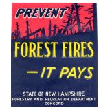"Prevent Forest Fires - It Pays" State of New