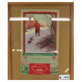 Eastern Penn Oil Co. 1946 advertising calendar